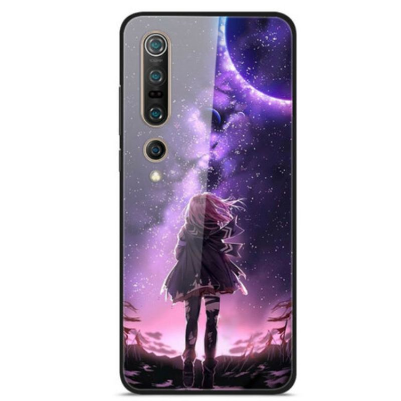 Coque Xiaomi Mi 10 Verre Trempé Pleine Lune Magique