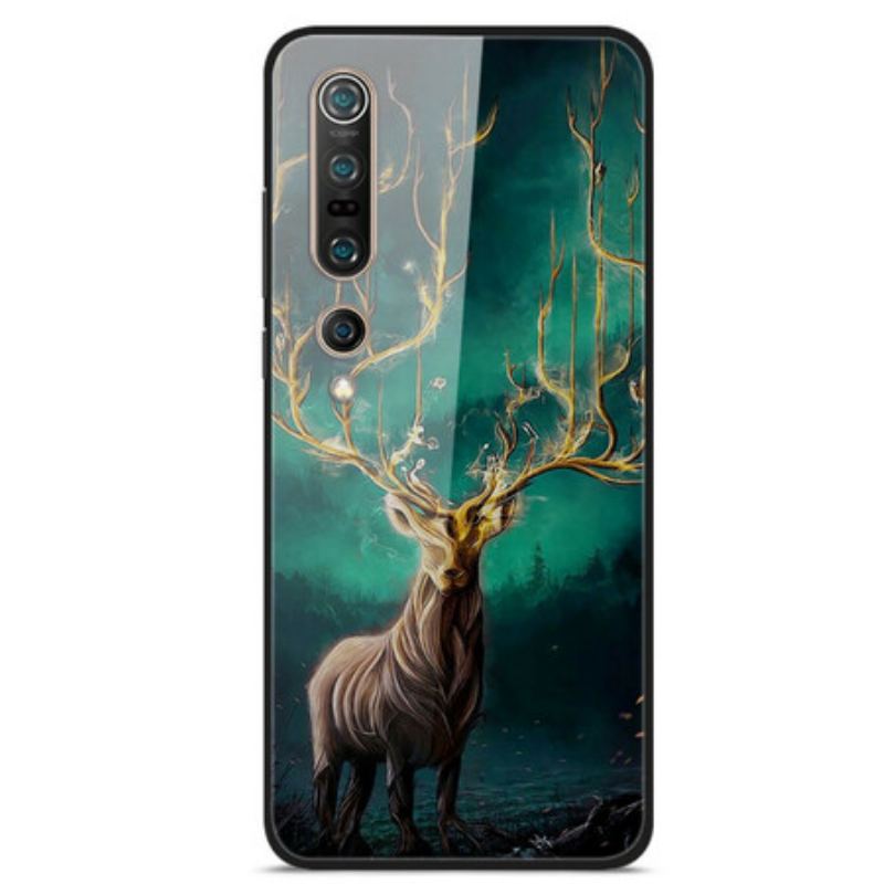 Coque Xiaomi Mi 10 Verre Trempé Roi des Cerfs