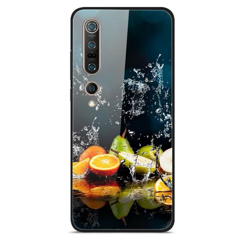 Coque Xiaomi Mi 10 Verre Trempé Splash d'Agrumes