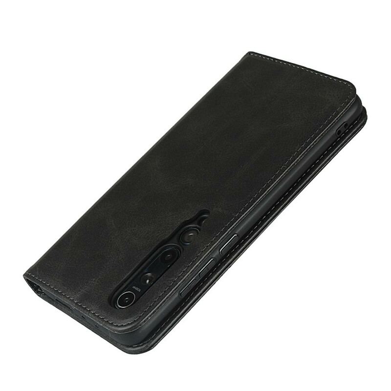 Flip Cover Xiaomi Mi 10 / 10 Pro Cuir Fendu Élégance