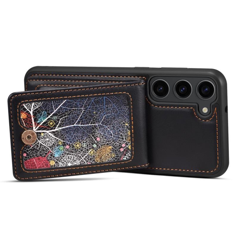 Coque Samsung Galaxy S24 5G avec Porte-Carte et Bandoulière