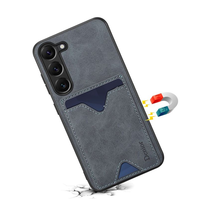 Coque Samsung Galaxy S24 5G avec Porte-Cartes et Support DENIOR