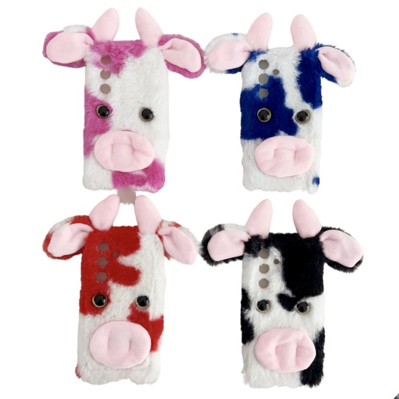 Coque Samsung Galaxy S24 5G Vache Peluche