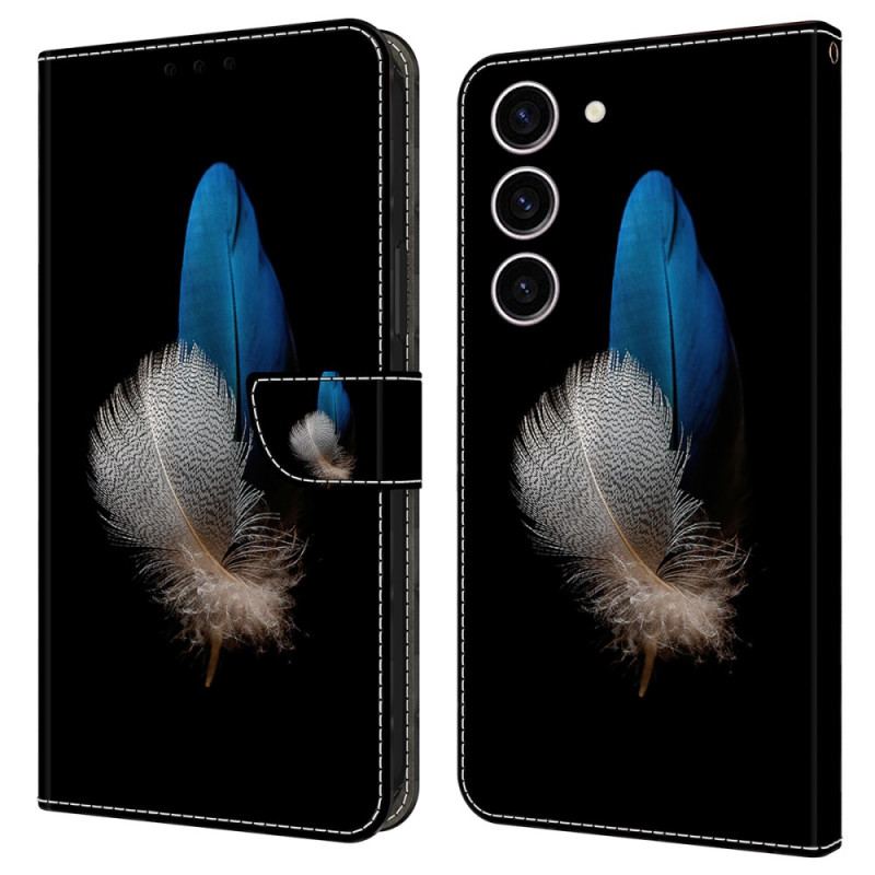 Housse Samsung Galaxy S24 5G Deux Plumes