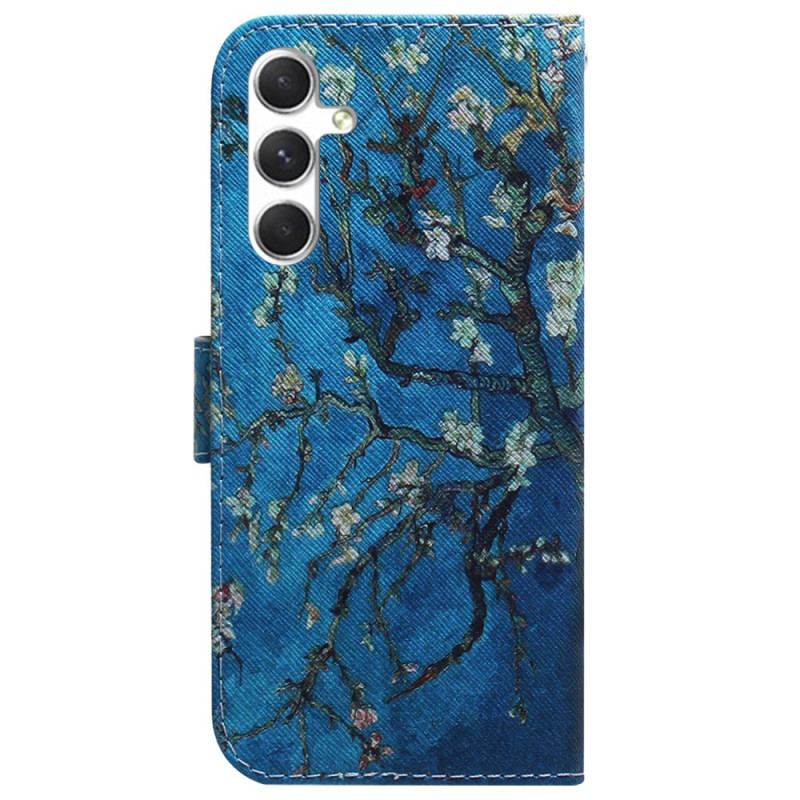 Housse Samsung Galaxy S24 5G Fleurs d'Abricot