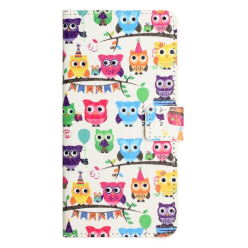 Housse Samsung Galaxy S24 5G Gang de Hiboux