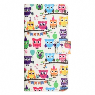 Housse Samsung Galaxy S24 5G Gang de Hiboux