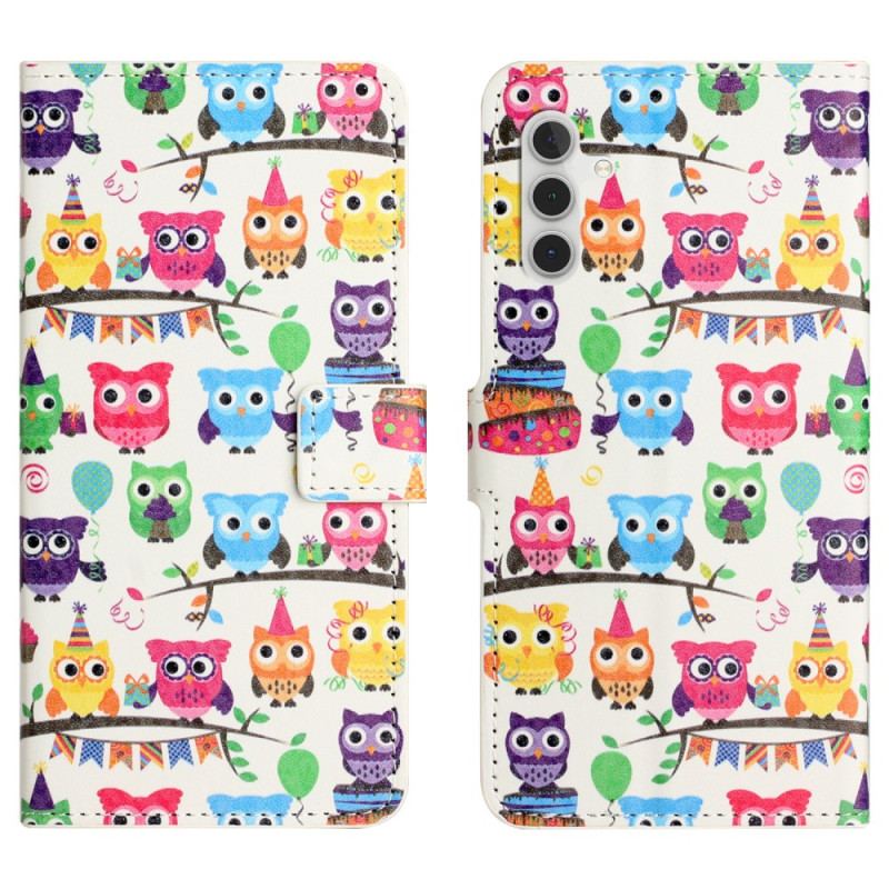 Housse Samsung Galaxy S24 5G Gang de Hiboux