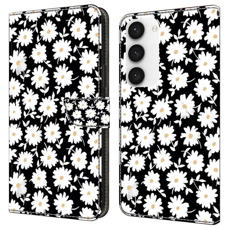 Housse Samsung Galaxy S24 5G Marguerites