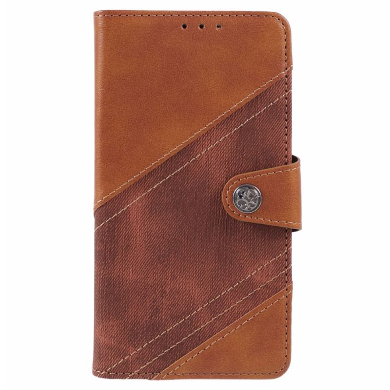 Housse Samsung Galaxy S24 5G Style Jeans Bicolore