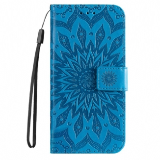 Housse Samsung Galaxy S24 5G Superbe Mandala à Lanière