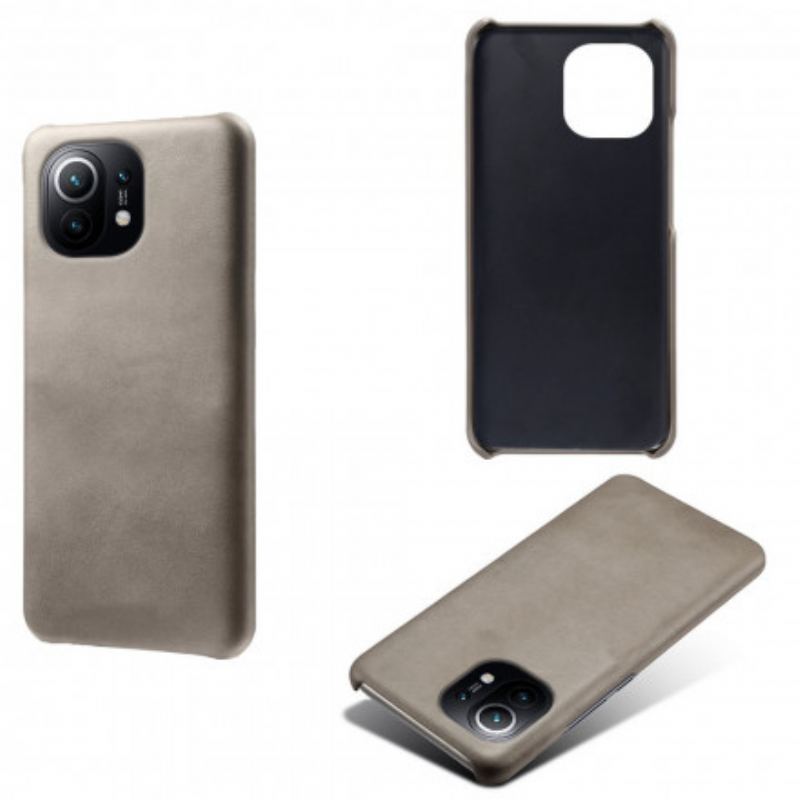 Coque Xiaomi Mi 11 Effet Cuir KSQ