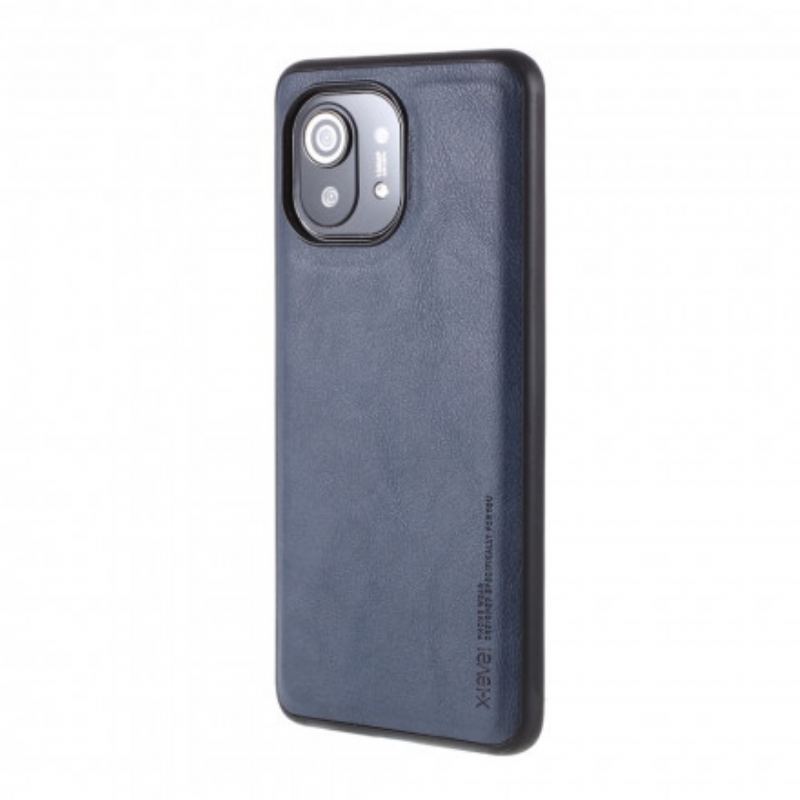 Coque Xiaomi Mi 11 Effet Cuir Vintage