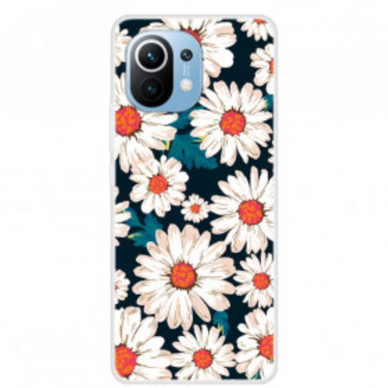 Coque Xiaomi Mi 11 Marguerites