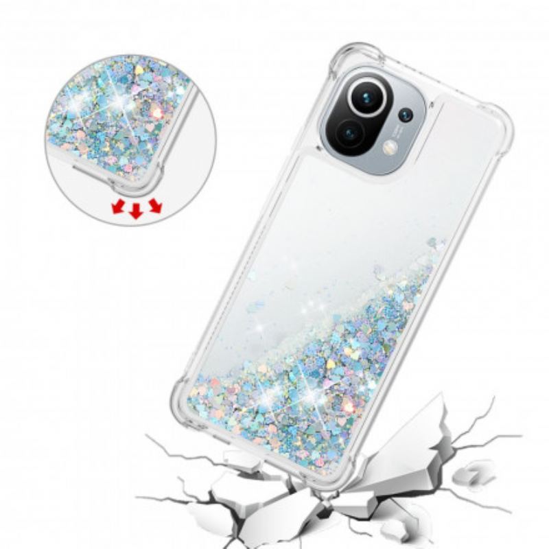 Coque Xiaomi Mi 11 Paillettes Design