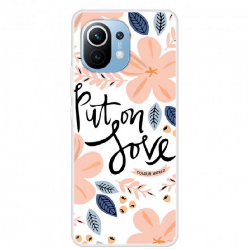 Coque Xiaomi Mi 11 Put On Love