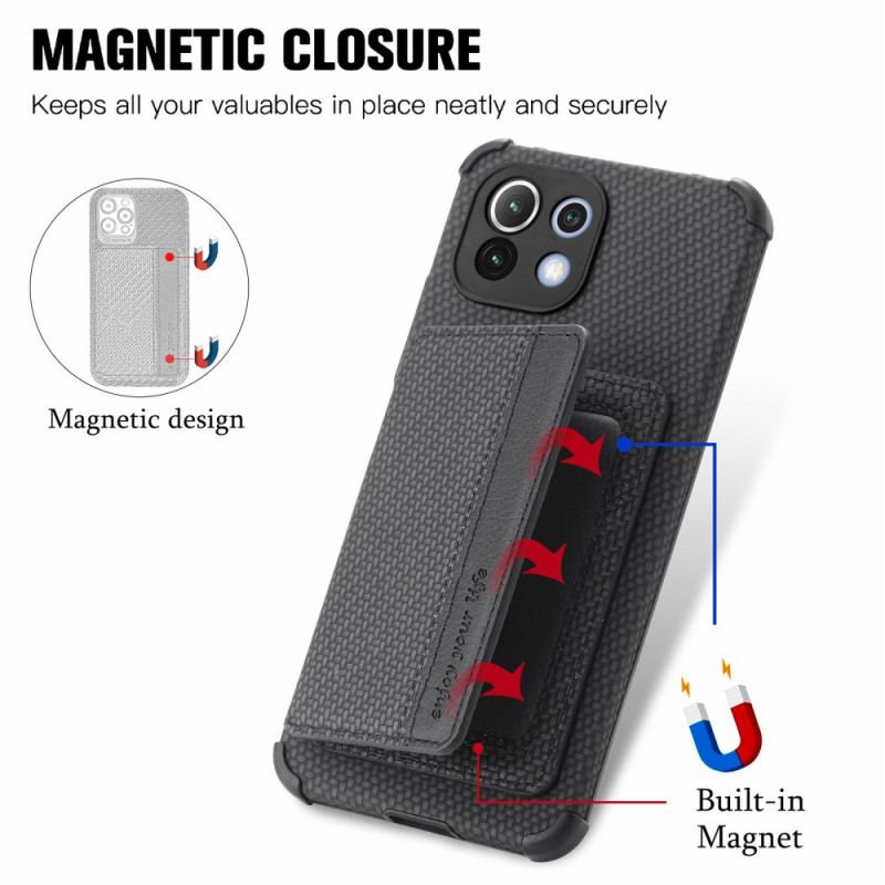 Coque Xiaomi Mi 11 RFID Porte-Cartes Support