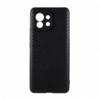 Coque Xiaomi Mi 11 Simple Fibre Carbone