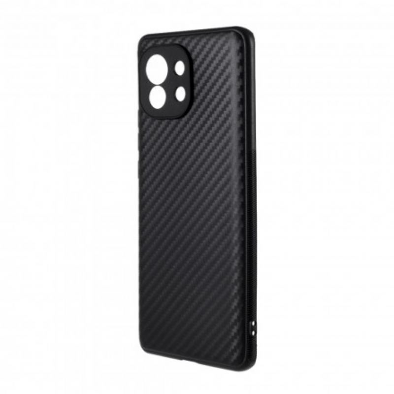 Coque Xiaomi Mi 11 Simple Fibre Carbone