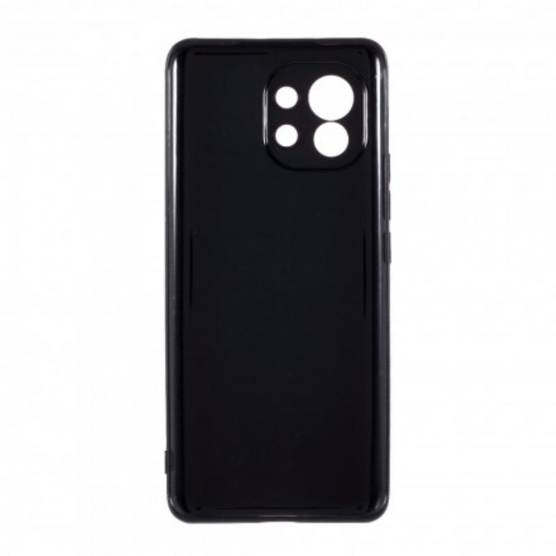 Coque Xiaomi Mi 11 Simple Fibre Carbone