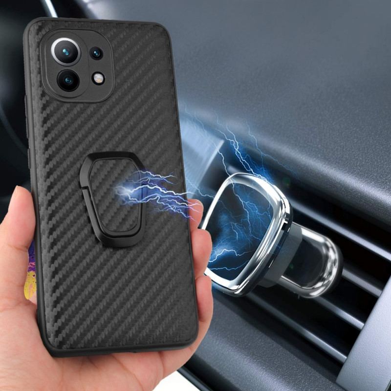 Coque Xiaomi Mi 11 Style Léopard Anneau-Support