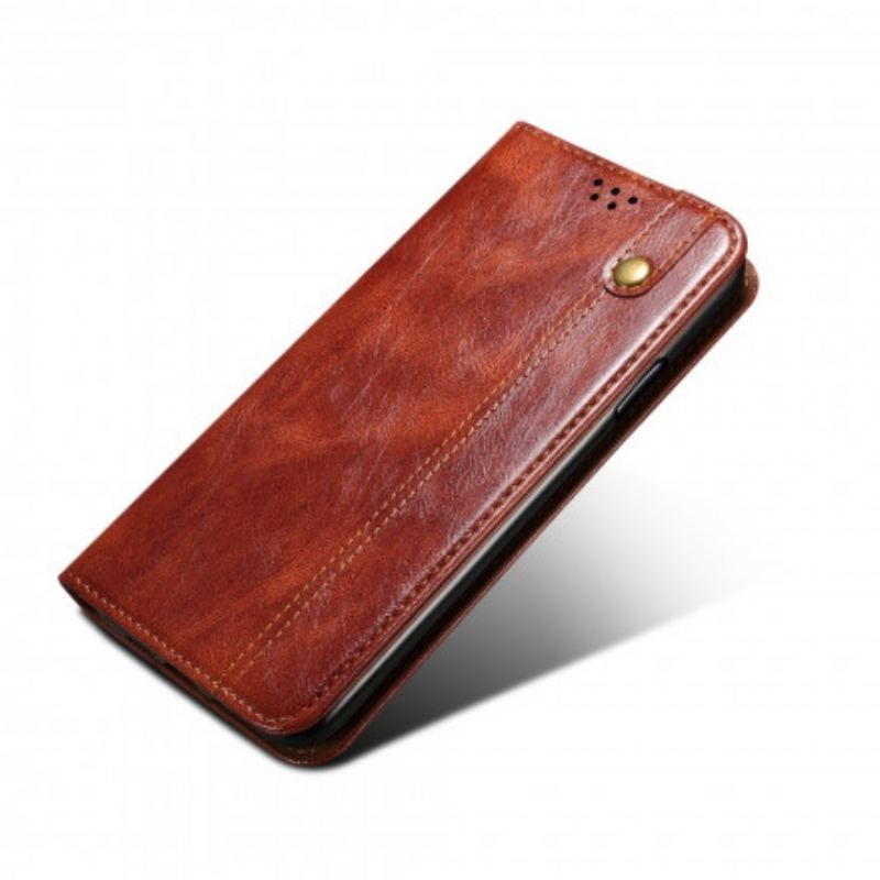 Flip Cover Xiaomi Mi 11  Simili Cuir Ciré