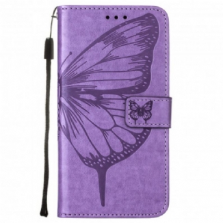 Housse Xiaomi Mi 11 Papillon Design avec Lanière