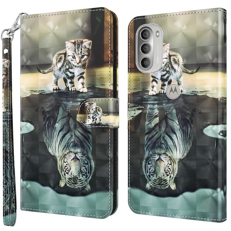 Housse Moto G51 5G Ernest Le Tigre