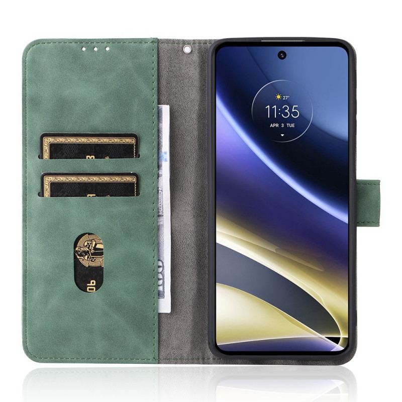 Housse Moto G51 5G Skin-Touch Vintage