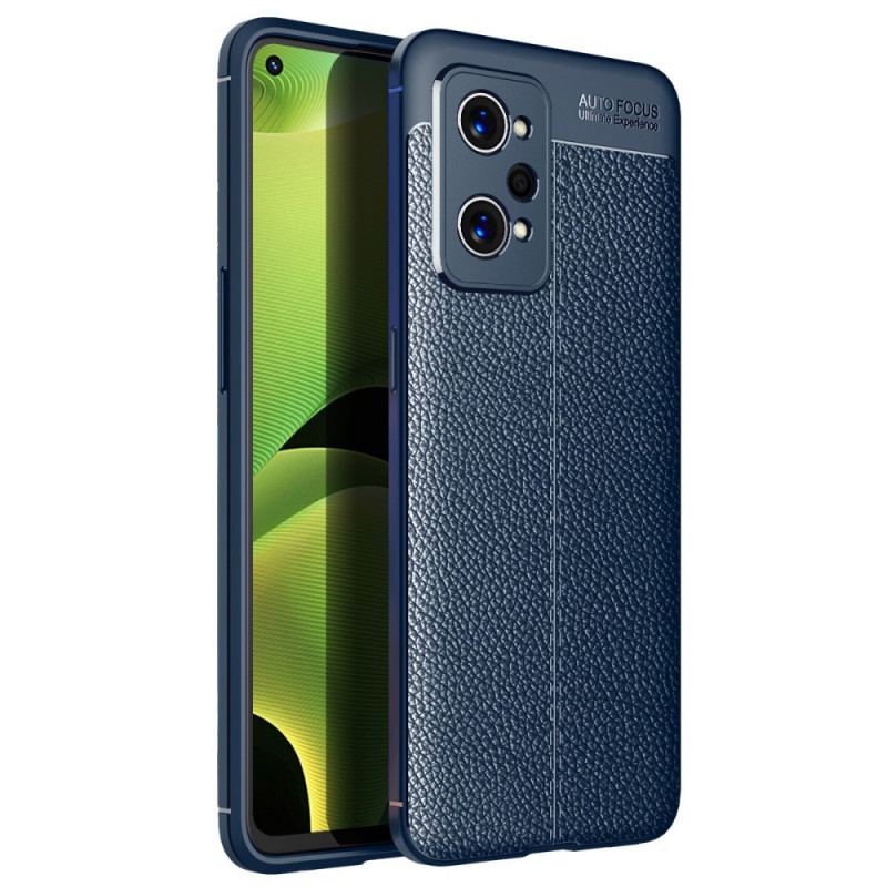 Coque Realme GT Neo 3T / Neo 2 Effet Cuir Litchi Double Line