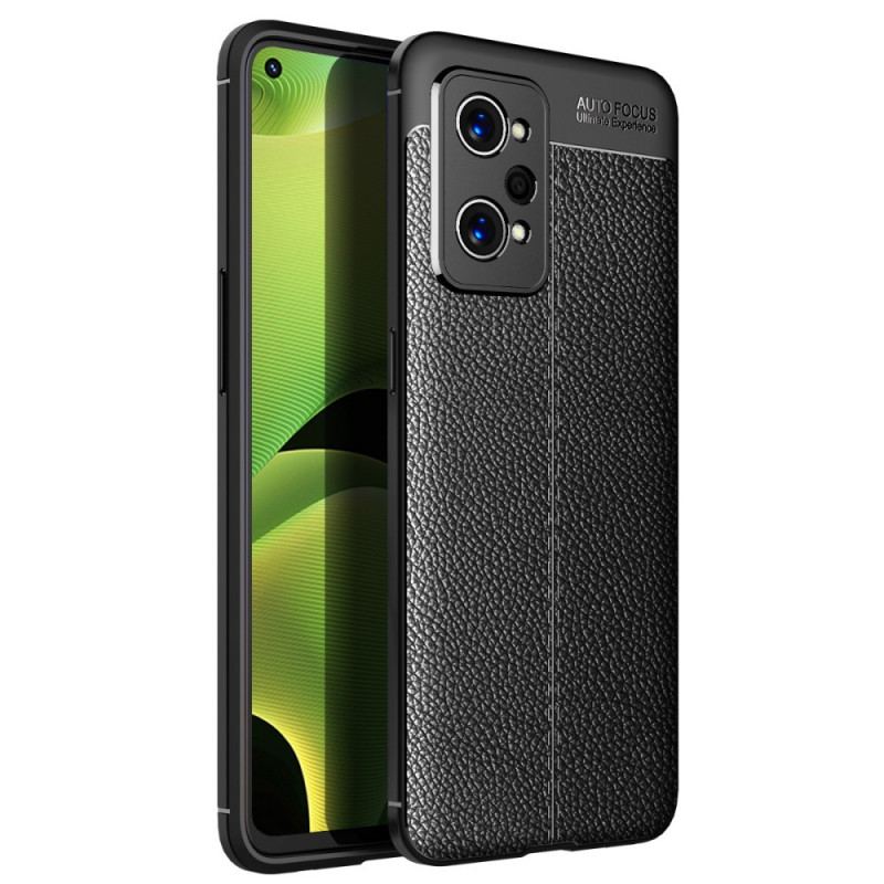 Coque Realme GT Neo 3T / Neo 2 Effet Cuir Litchi Double Line