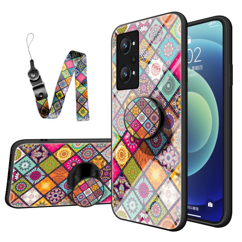 Coque Realme GT Neo 3T / Neo 2 Support Magnétique Patchwork