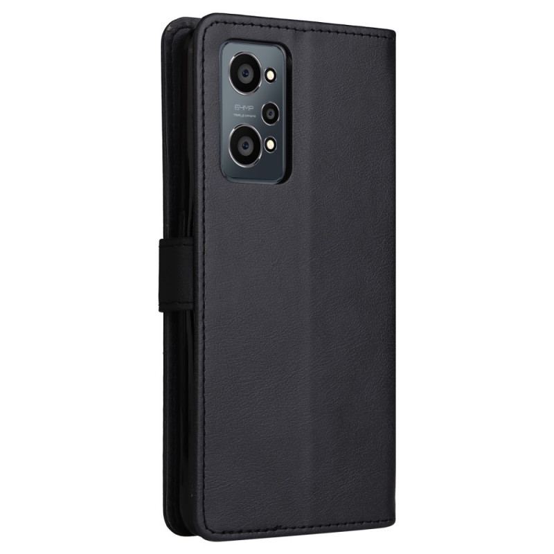 Housse Realme GT Neo 3T / Neo 2 Effet Cuir à Lanière