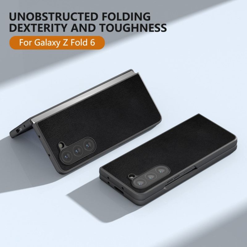 Coque Samsung Galaxy Z Fold 6 Effet Cuir