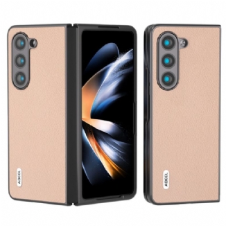 Coque Samsung Galaxy Z Fold 6 Simili Cuir Litchi ABEEL