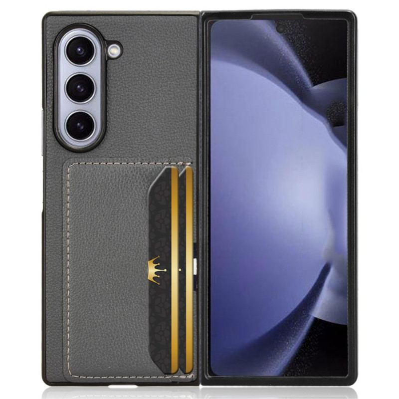 Coque Samsung Galaxy Z Fold 6 Tricolore Porte-Cartes