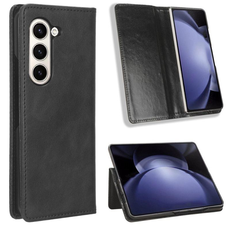 Flip Cover Samsung Galaxy Z Fold 6 Frise Vintage