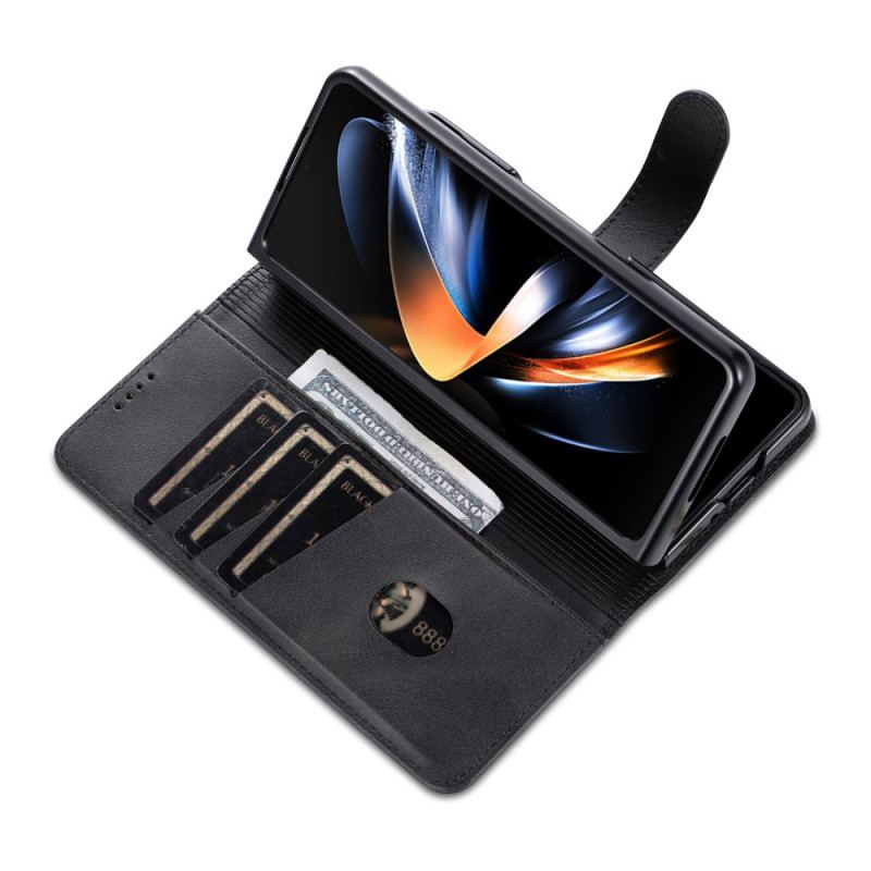 Housse Samsung Galaxy Z Fold 6 Style Cuir AZNS