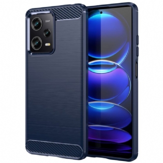 Coque Xiaomi Redmi Note 12 Pro/Poco X5 Pro 5G Fibre Carbone Brossée