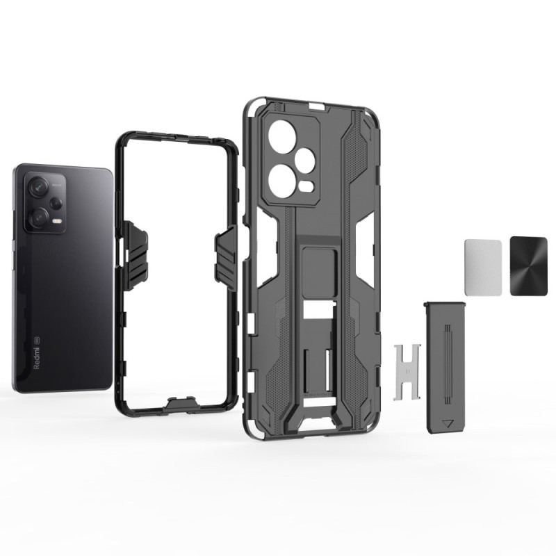 Coque Xiaomi Redmi Note 12 Pro Support Amovible Vertical et Horizontal