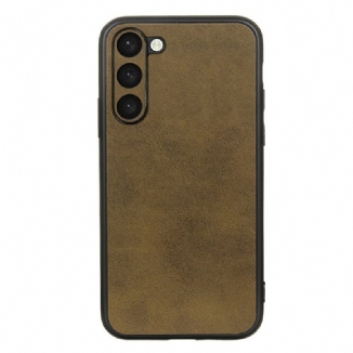 Coque Samsung Galaxy S23 5G Effet Cuir Look Raffiné