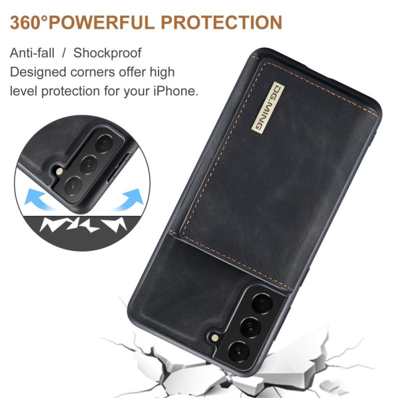 Coque Samsung Galaxy S23 5G Porte-Cartes Détachable DG.MING