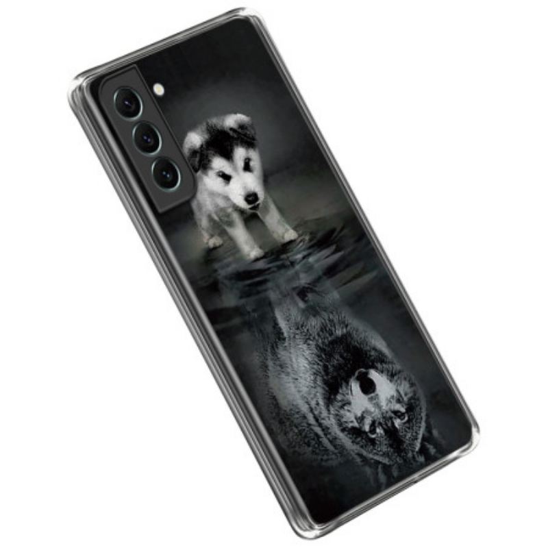 Coque Samsung Galaxy S23 5G Rêve de Chiot