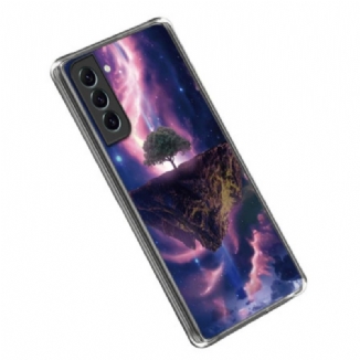 Coque Samsung Galaxy S23 5G Silicone Arbre Futuriste