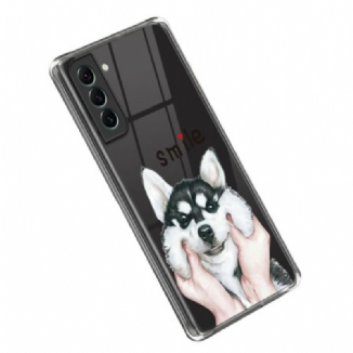 Coque Samsung Galaxy S23 5G Transparente Chien Smile