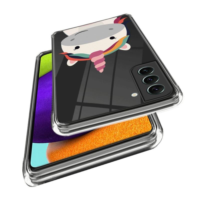 Coque Samsung Galaxy S23 5G Transparente Licorne