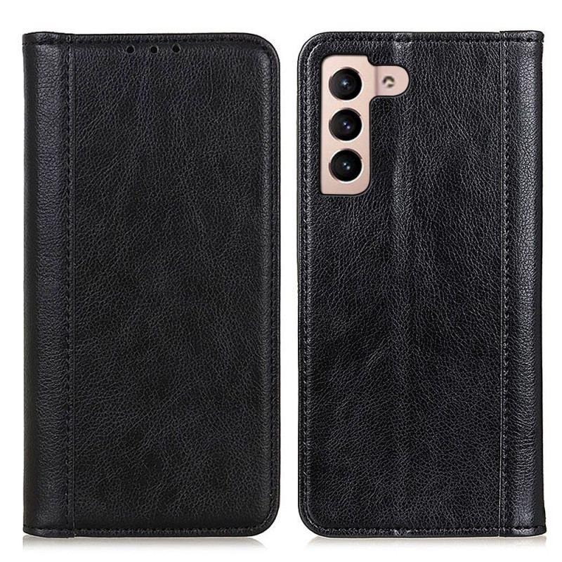 Flip Cover Samsung Galaxy S23 5G Cuir Fendu