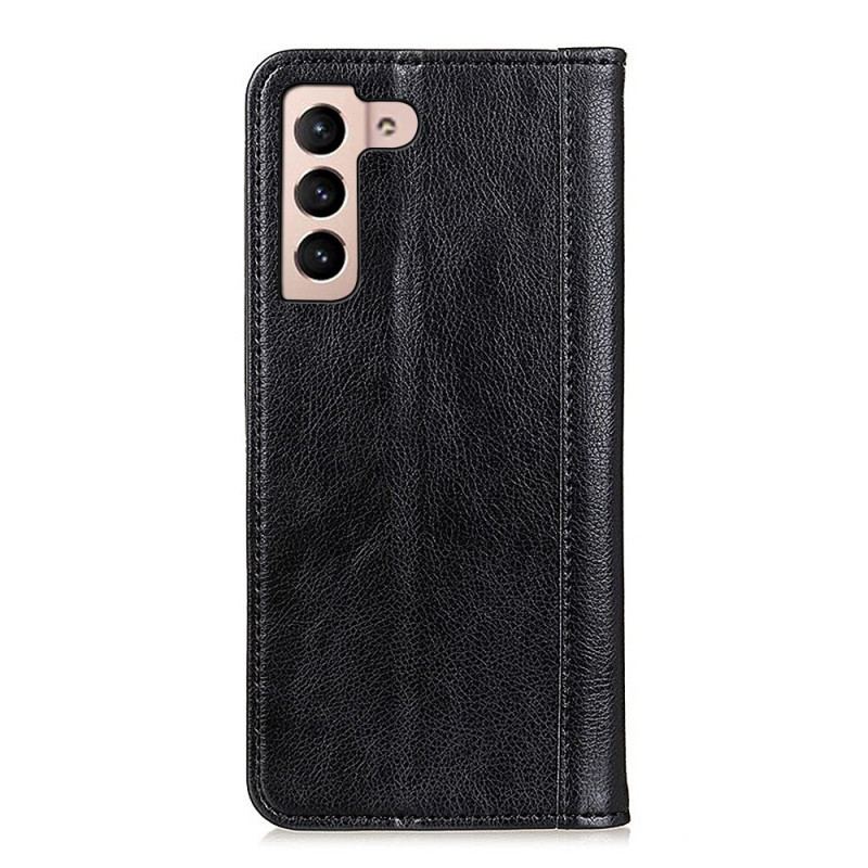 Flip Cover Samsung Galaxy S23 5G Cuir Fendu