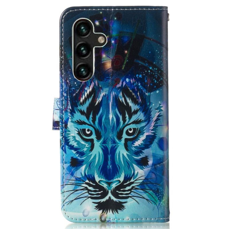 Housse Samsung Galaxy S23 5G Le Tigre avec Lanière