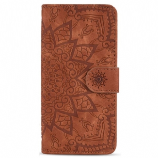 Housse Samsung Galaxy S23 5G Mandala Stylé à Lanière